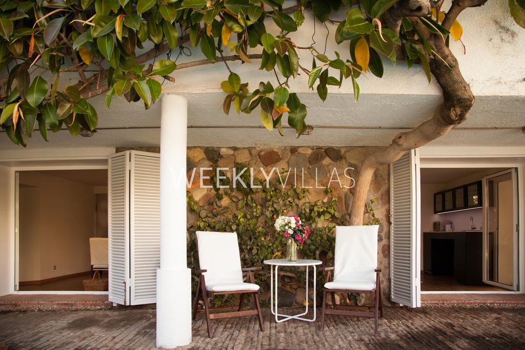 Villa Sitges Tupinetti Beach At 1 Min Walk Amaizing Garden And View Center Sitges 5 Minutes Walk Exterior foto